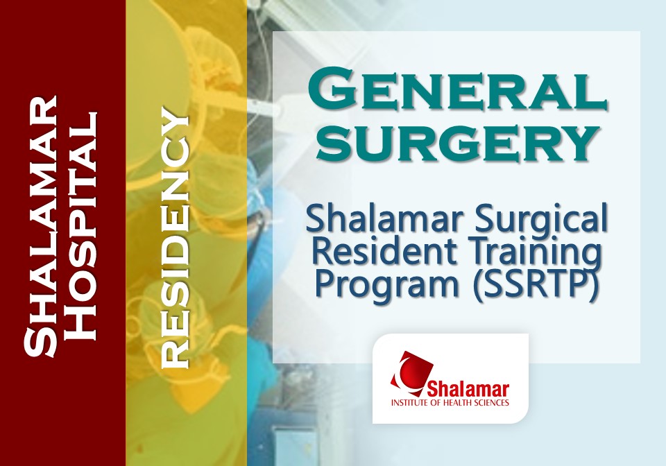 Shalamar Surgical Resident Training Program (SSRTP)