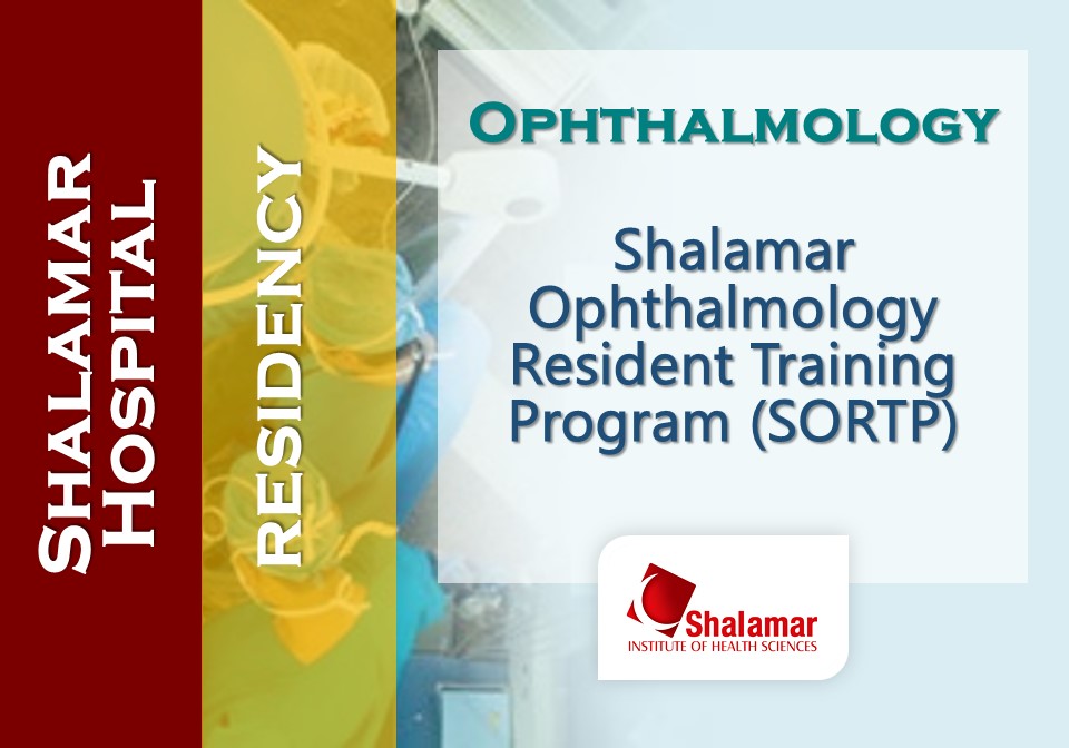 Shalamar Ophthalmology Resident Training Program (SORTP)